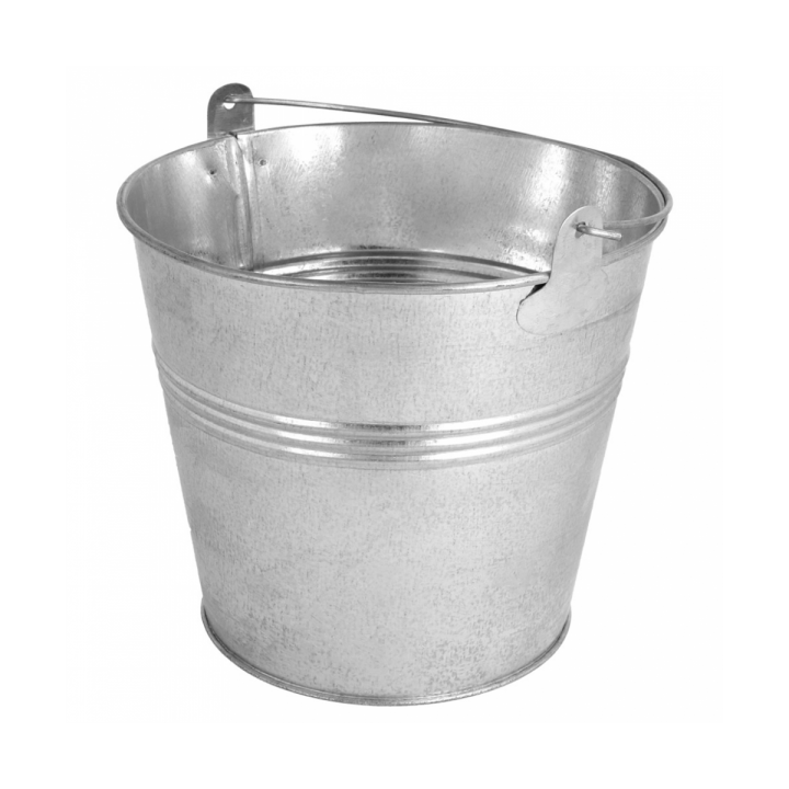 Serving Bucket Steel Ø14x14cm (1 Unit) 