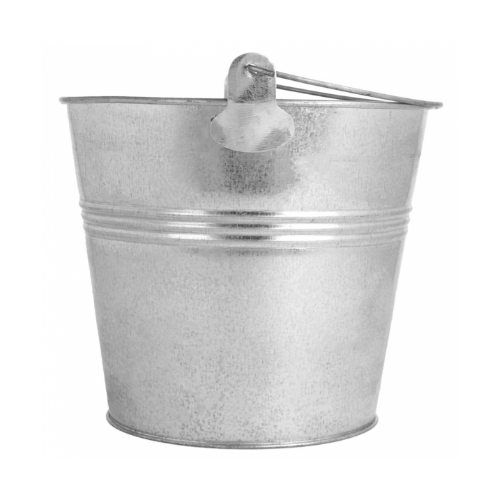 Serving Bucket Steel Ø14x14cm (12 Units)