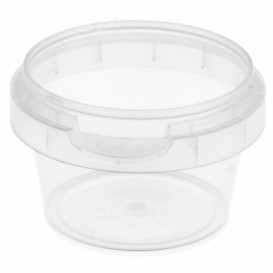 Plastic Deli Container Tamper-Evident PP 30ml Ø4,8cm (20 Units)