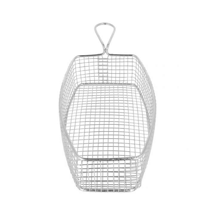 Serving Mini Fryer Container Steel 23x13x6cm (6 Units)