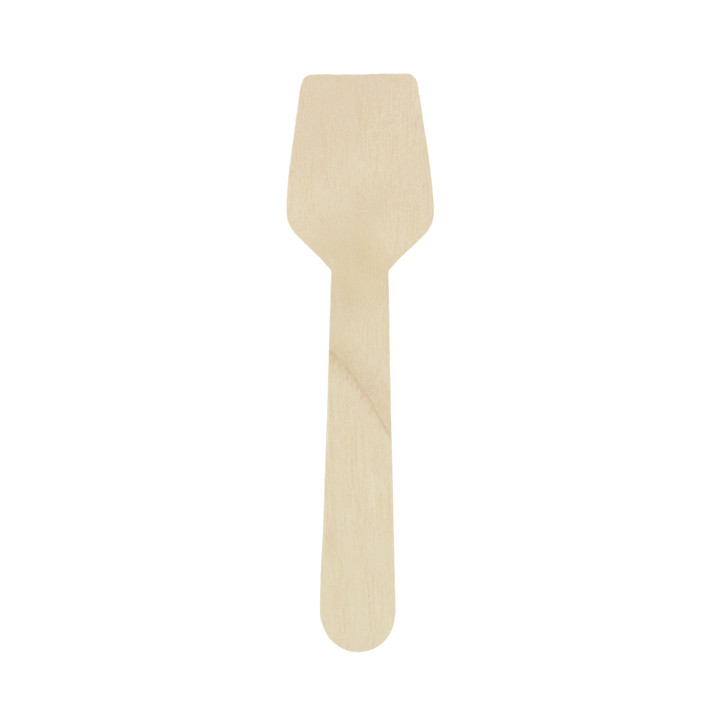 Wooden Ice Cream Spoon 9,5cm (100 Units)  