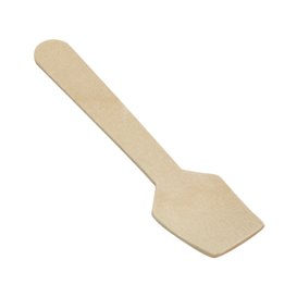 Wooden Ice Cream Spoon 9,5cm (100 Units)  