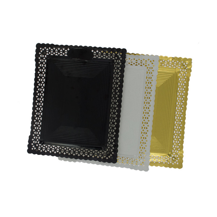 Paper Doilies Round shape Gold 200 mm (100 Units)