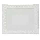 Paper Doilies Round shape White 200 mm (50 Units) 