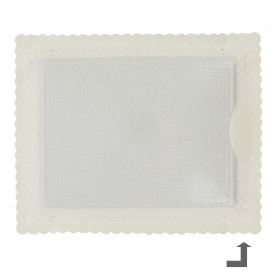Paper Doilies Round shape Black 22x27cm (1 Unit)
