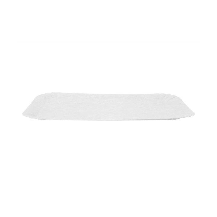 Paper Tray Rectangular shape White 14x21 cm (1400 Units)