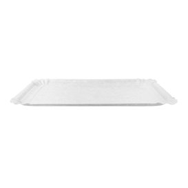 Paper Tray Rectangular shape White 9x15 cm (100 Units)  