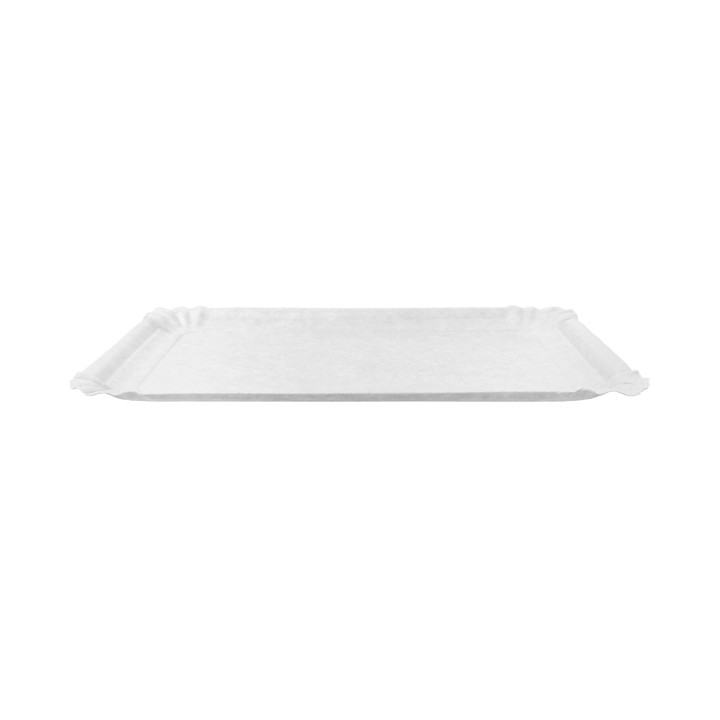 Paper Tray Rectangular shape White 9x15 cm (100 Units)  