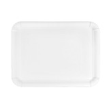 Paper Tray Rectangular shape White 20x27 cm (100 Units)  