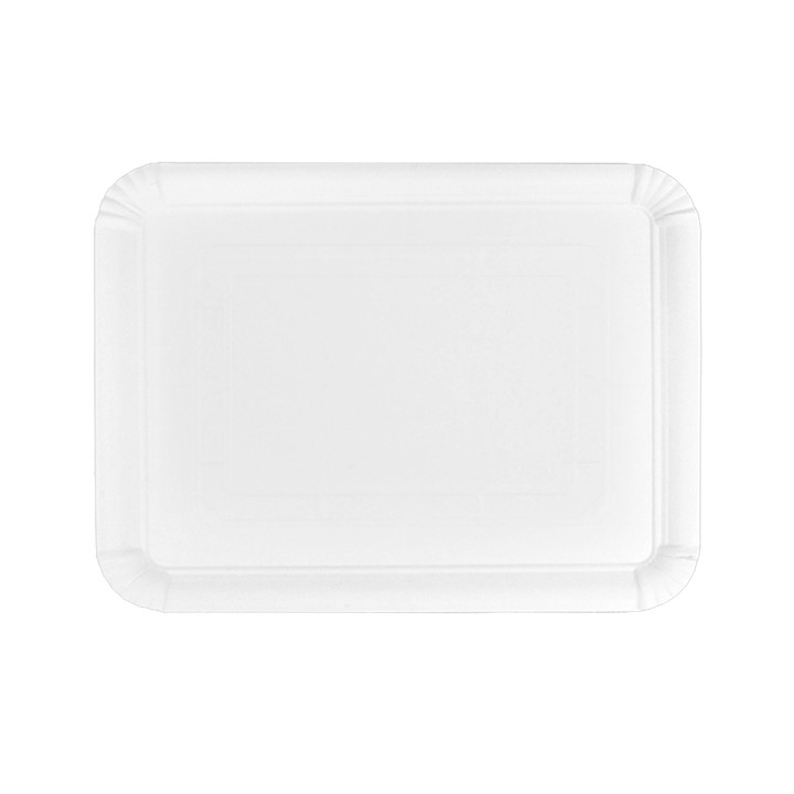 Paper Tray Rectangular shape White 25x34 cm (100 Units)  