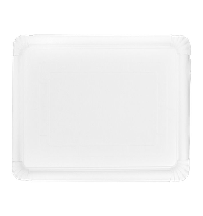 Paper Tray Rectangular shape White 31x38 cm (200 Units)