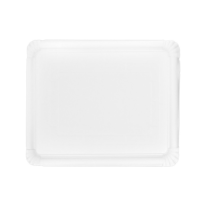 Paper Tray Rectangular shape White 31x38 cm (200 Units)