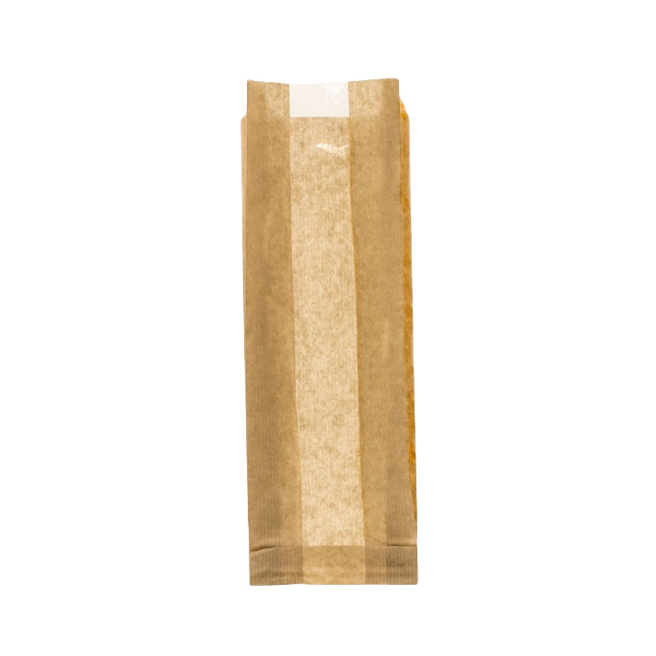 Paper Food Bag 9+5x50cm (125 Units) 