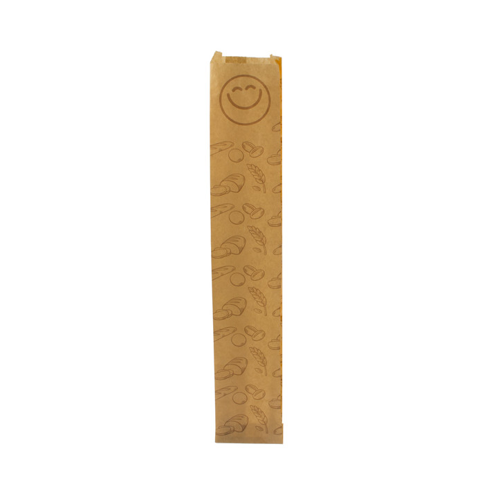 Paper Food Bag "Panes" 9+5x50cm (1000 Units)