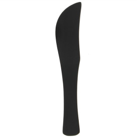 Bamboo Tasting Knife Black 9cm (500 Units)