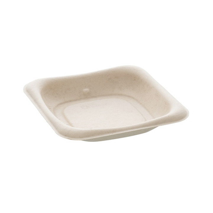 Sugarcane Food Container 14x14cm (300 Units)
