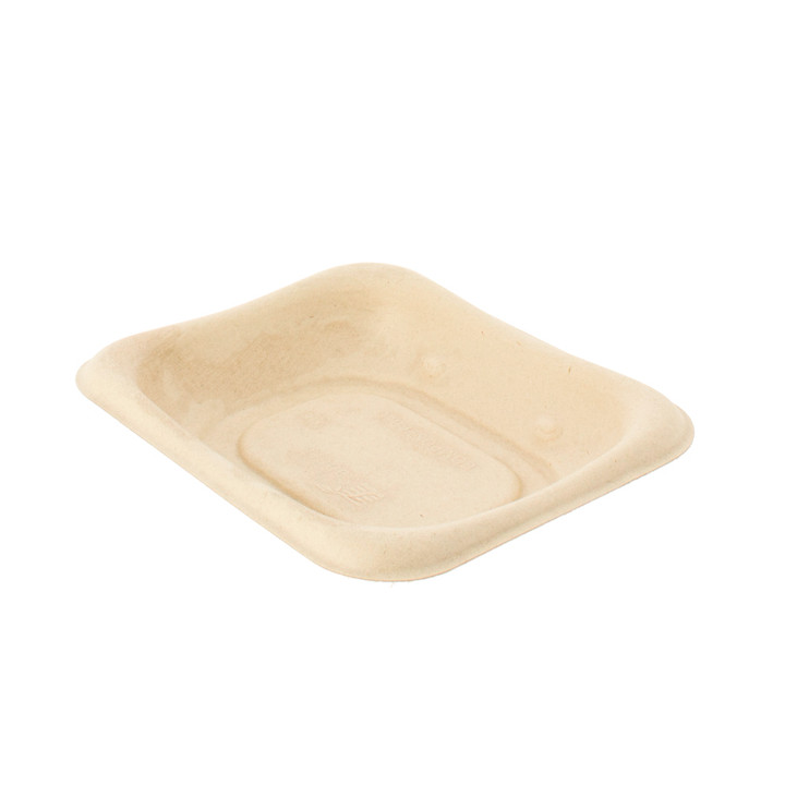 Sugarcane Baguette Container 14x11cm (50 Units) 