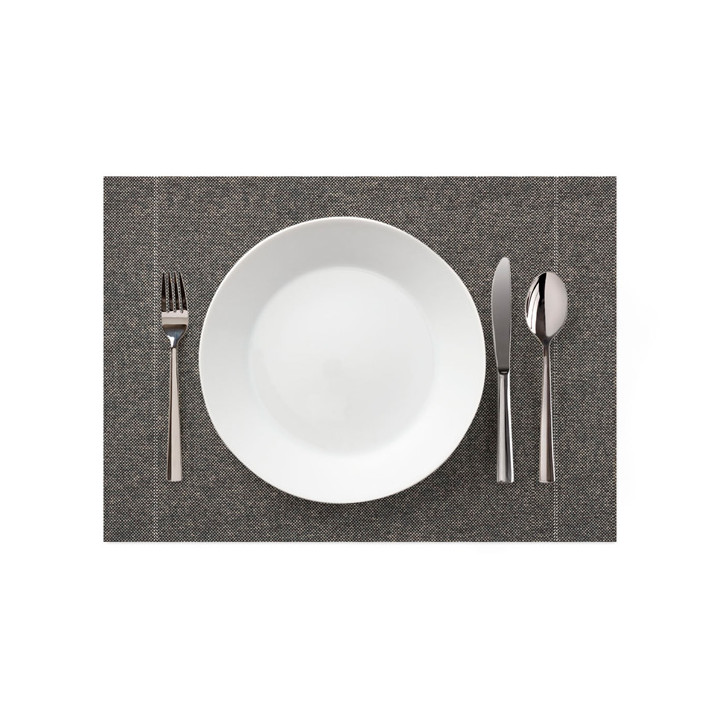 Cotton Placemat "Day Drap" Grey-Green 32x45cm (12 Units) 