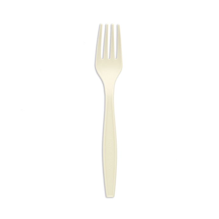 Cornstarch Fork White 17,5cm (50 Units)