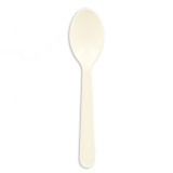 Cornstarch Teaspoon White PLA 12,5cm (50 Units) 