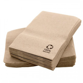 White Sulphite Paper Dispenser Napkins "Mañobulario" 17x17cm (6.000 Units)