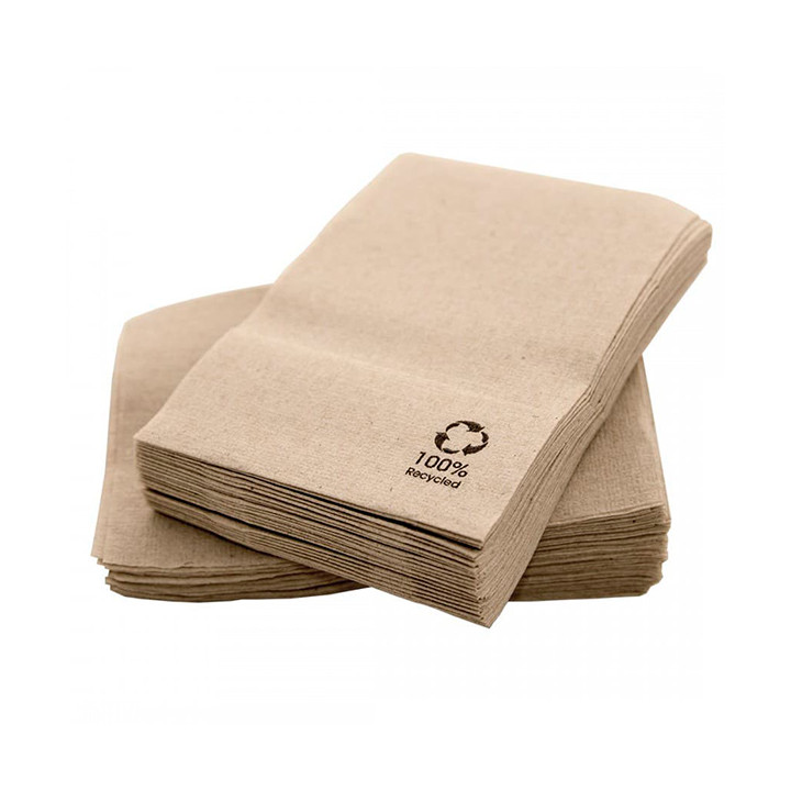 Paper Napkins Miniservis Eco Kraft 17x17cm (14.000 Units)