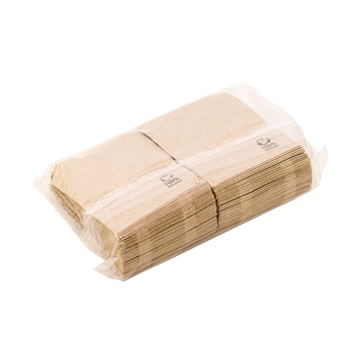 Paper Napkins Miniservis Eco Kraft 17x17cm (200 Units)  