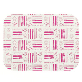 Paper Lid for Foil Pan "3 Cannelloni" 360ml (100 Units)