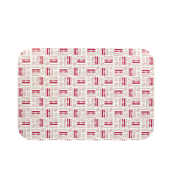 Paper Lid for Foil Pan "18 Cannelloni" 2200ml (500 Units)
