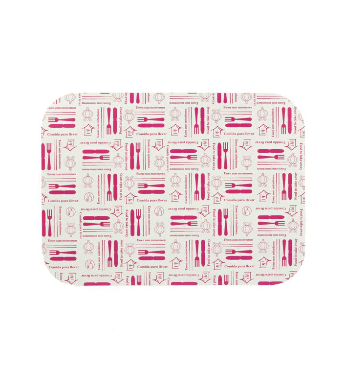 Paper Lid for Foil Pan "6 Cannelloni" 590ml (500 Units)