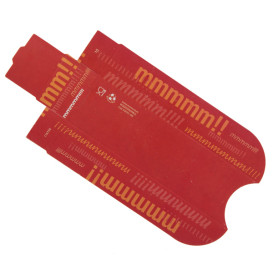 Paper Hot Dog Tray 17x5x3,5cm (100 Units)