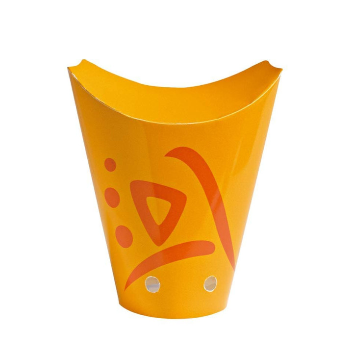 Paper Take-Out Box Kraft Closed 480ml (50 Units) 