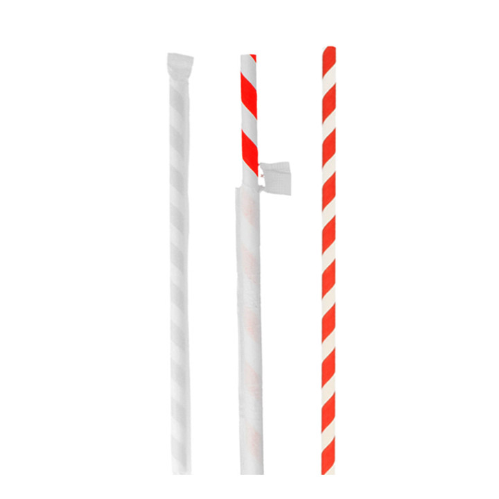 Paper Straw Straight Wrapped Ø0,6cm 20cm (6000 Units)