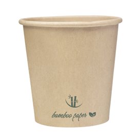 Natural Bamboo Paper Cup 2,5Oz/75ml (50 Units)