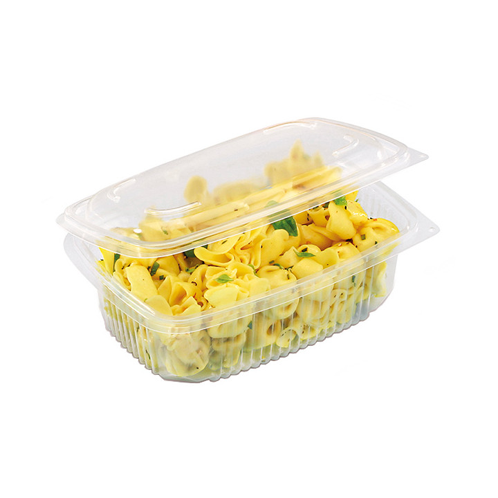 Plastic Container Microwave PP Transparente 1800ml 19,0x18,5cm (50 Units) 