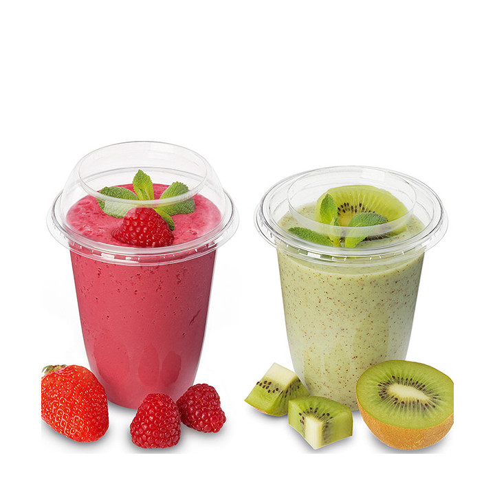 Plastic Cup PET Clear 400ml Ø9,5cm (50 Units) 
