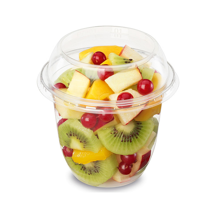 Plastic Cup PET Clear 300ml Ø9,5cm (50 Units) 