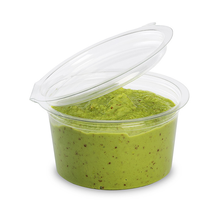 Plastic Container APET Round shape Transparente 80ml Ø7cm (450 Units)