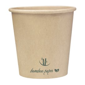 Natural Bamboo Paper Cup 4Oz/120ml Ø6,2cm (1.000 Units)