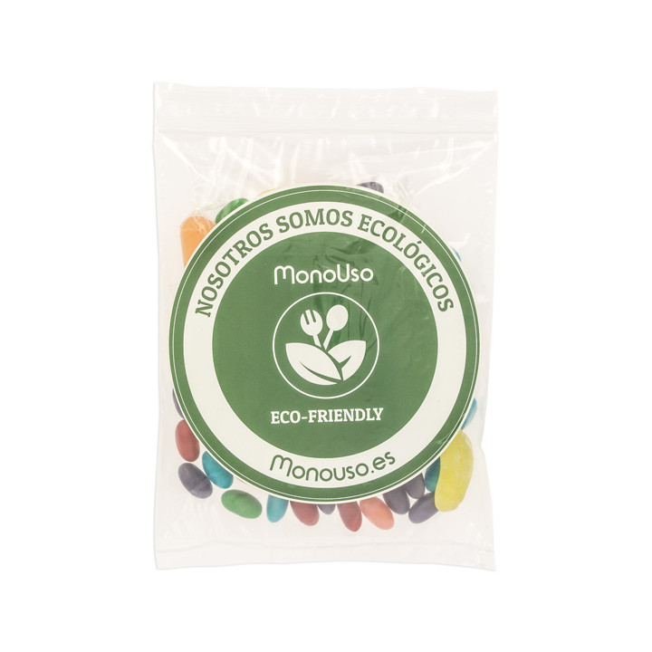 Plastic Bag Autoseal with Pocket 16x22+20cm G-200 (1000 Units)