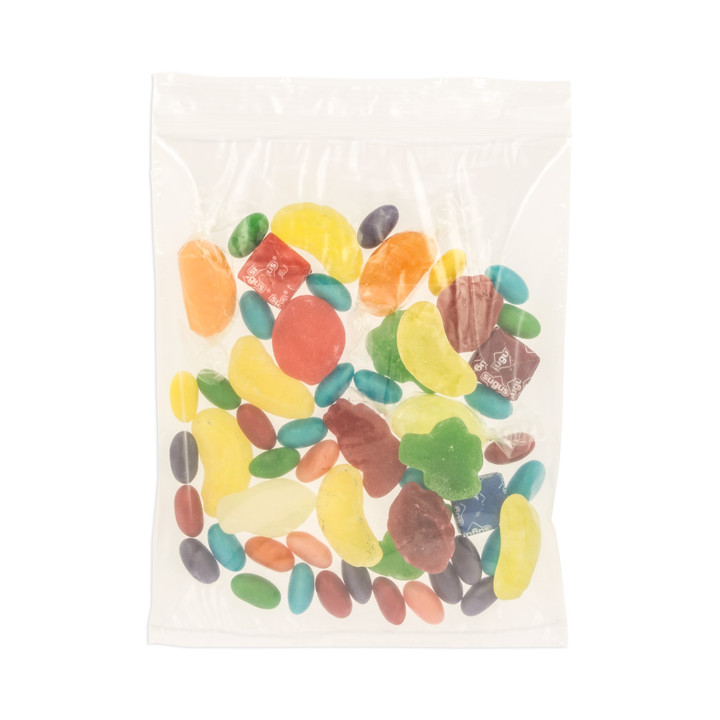 Plastic Bag Autoseal with Pocket 18x22,5+20cm G-200 (100 Units)