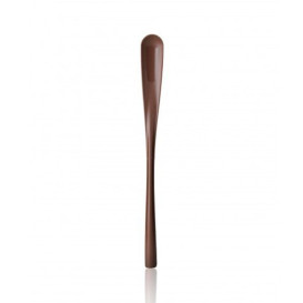 Plastic Teaspoon PS "Stirrer Wave" Brown 14,8cm 