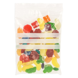 Plastic Zip Bag Autoseal Write-On Block 12x18cm G-160 (100 Units)  