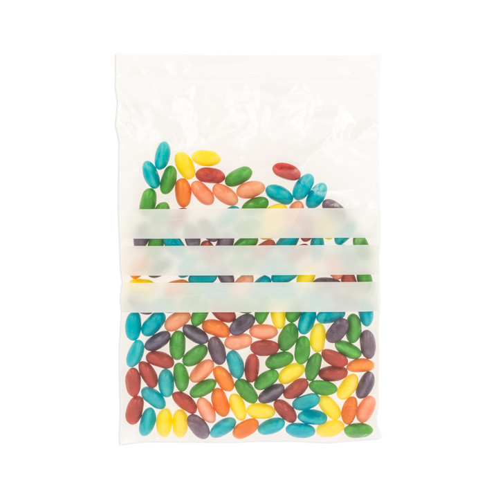 Plastic Zip Bag Autoseal Write-On Block 18x25cm G-160 (1000 Units)