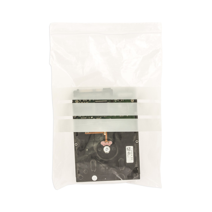 Plastic Zip Bag Autoseal Write-On Block 20x30cm G-160 (100 Units)  