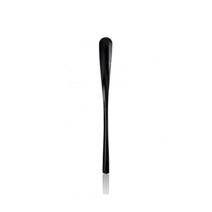 Plastic Teaspoon PS "Stirrer Wave" Black 14,8cm 