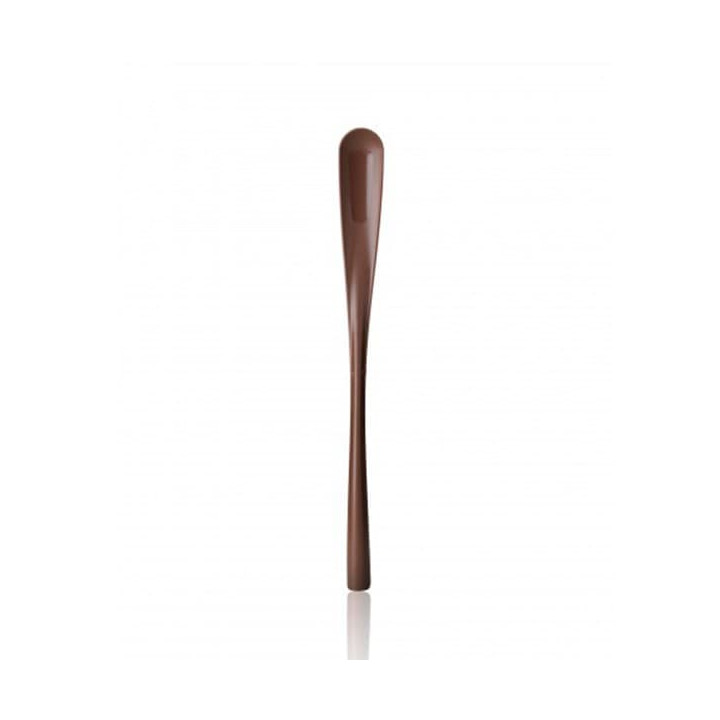 Plastic Teaspoon PS "Stirrer Wave" Brown 14,8cm 