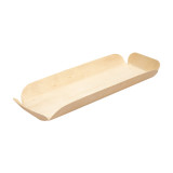 Wood Backing Tray Rectangular 22x8x2 cm (50 Units) 