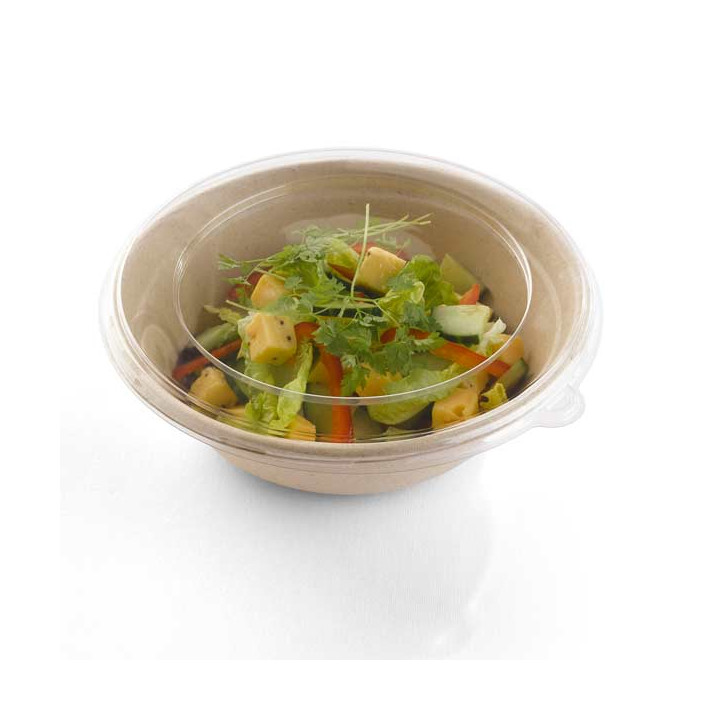 Sugarcane Bowl PLA 1000ml Ø21x6cm (75 Units)  