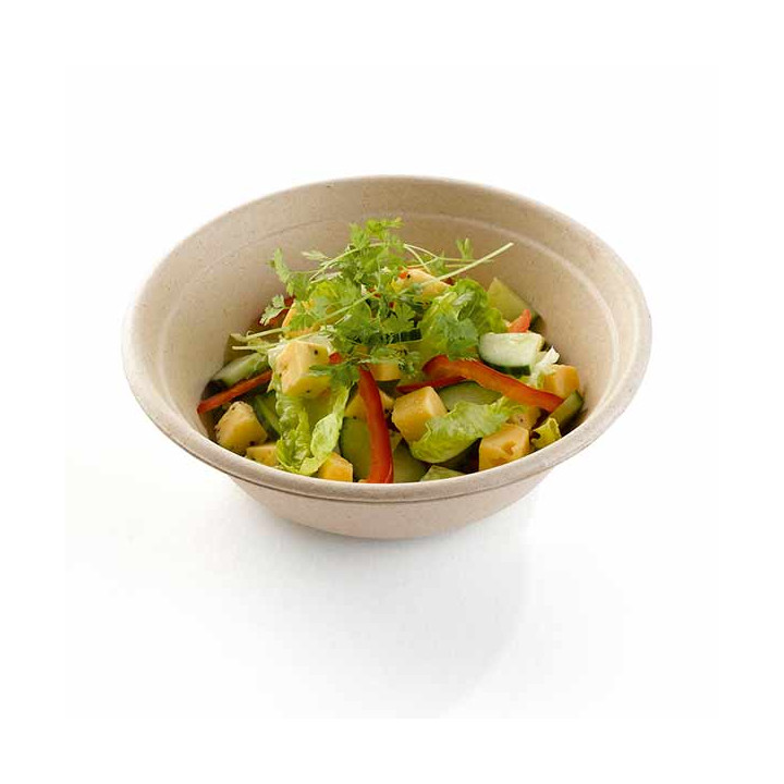 Sugarcane Bowl 1000ml Ø21x6cm (300 Units)  